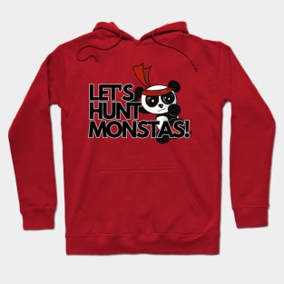 Let's Hunt Monsters - Wushu (Karate) Panda Hoodie